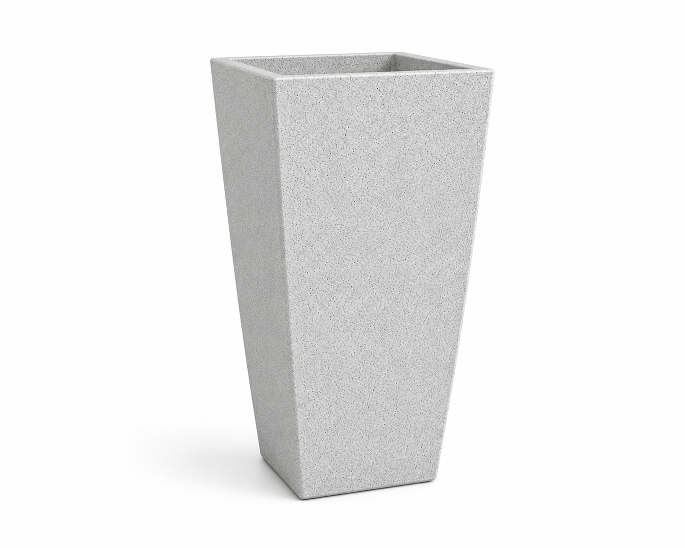 Tall Tapered Square FRP Planter III
