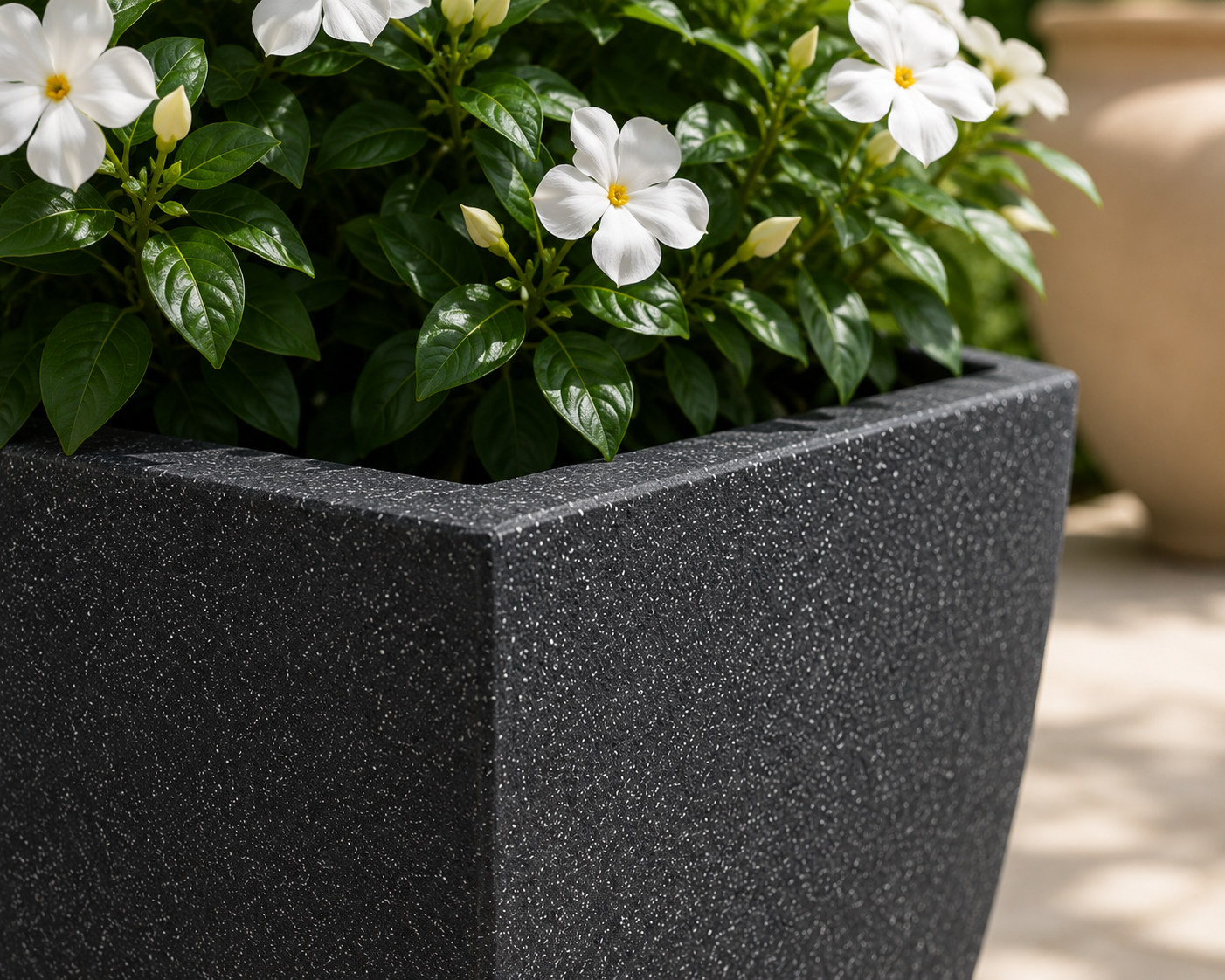 Low Square FRP Planter