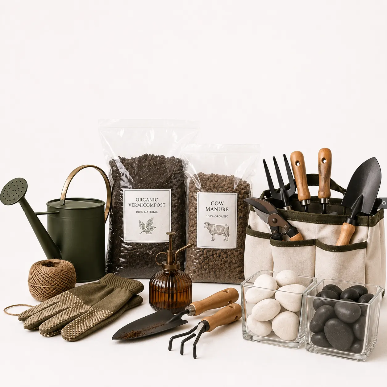 Tools collection — planters and outdoor décor