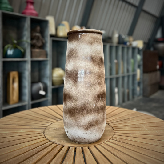 Rustic Aura – Earth-Toned Ceramic Vase Type 3