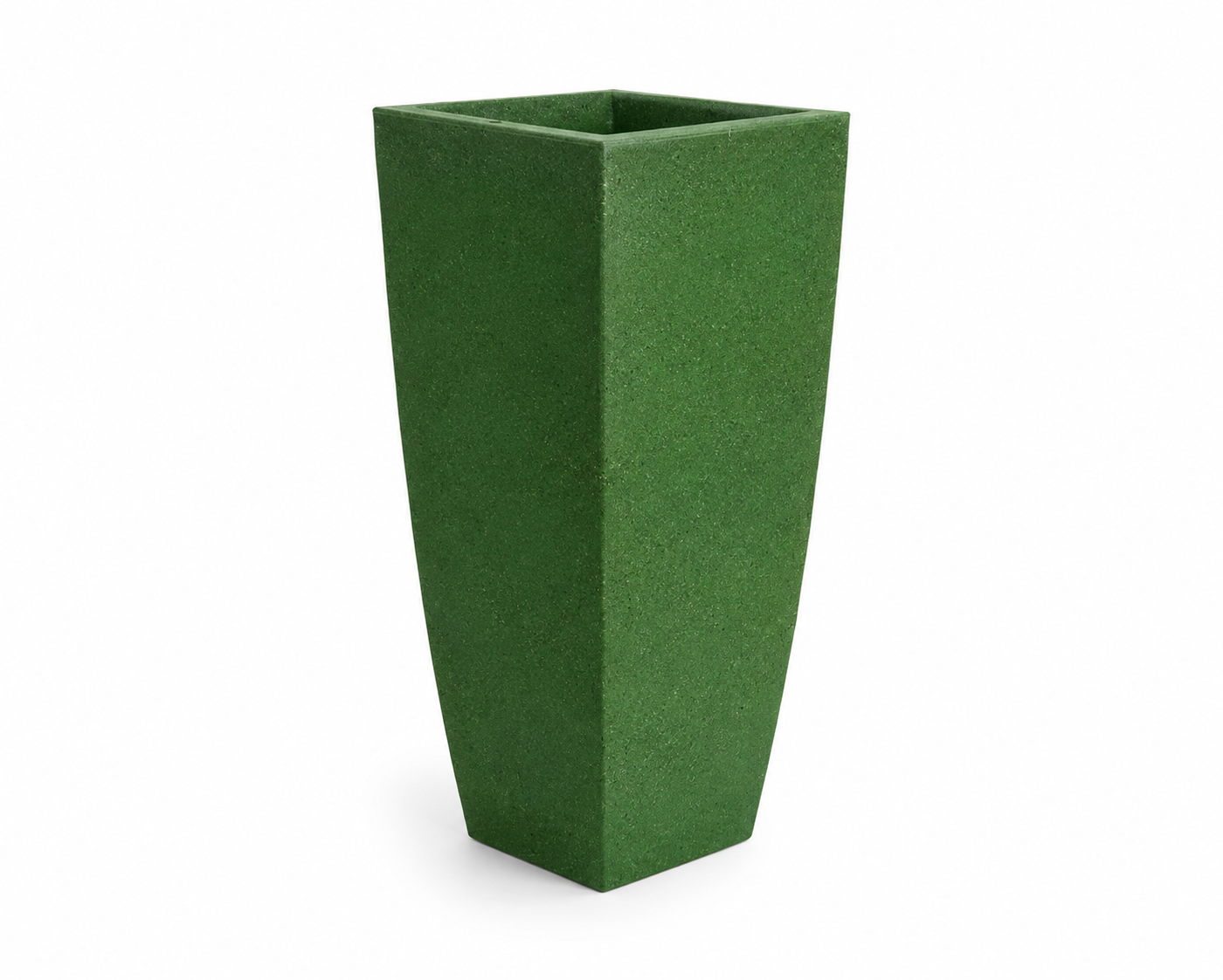 Tall Tapered Square FRP Planter