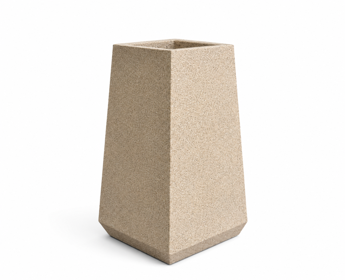 Compact Square FRP Planter