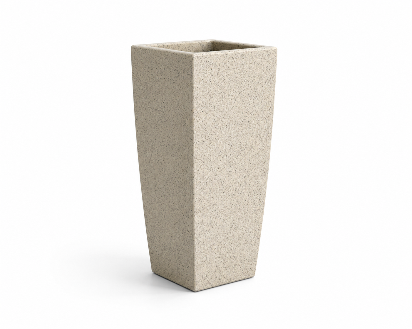 Slim Column Square FRP Planter IV