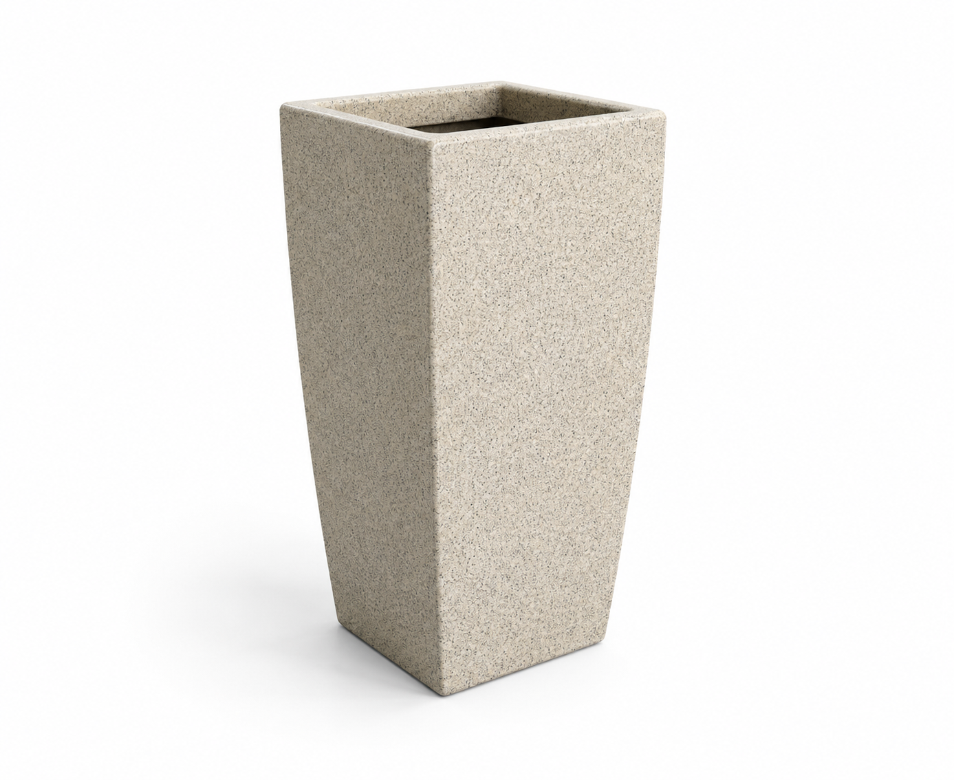 Slim Column Square FRP Planter IV