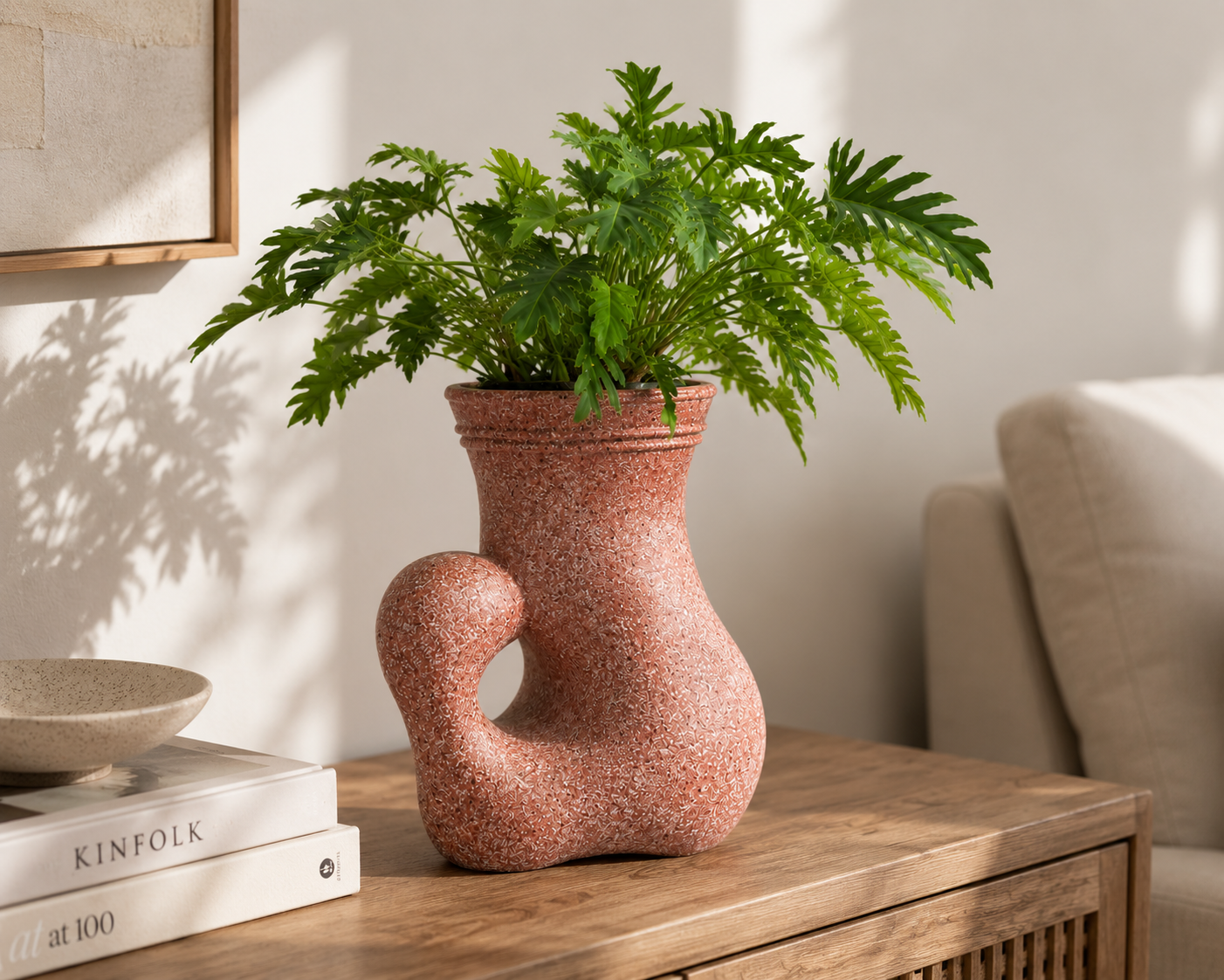 Contemporary Trough FRP Planter