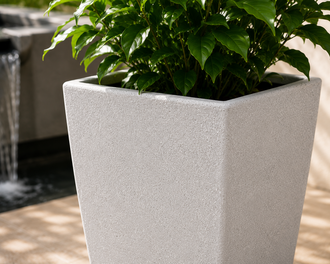 Monumental Cube FRP Planter