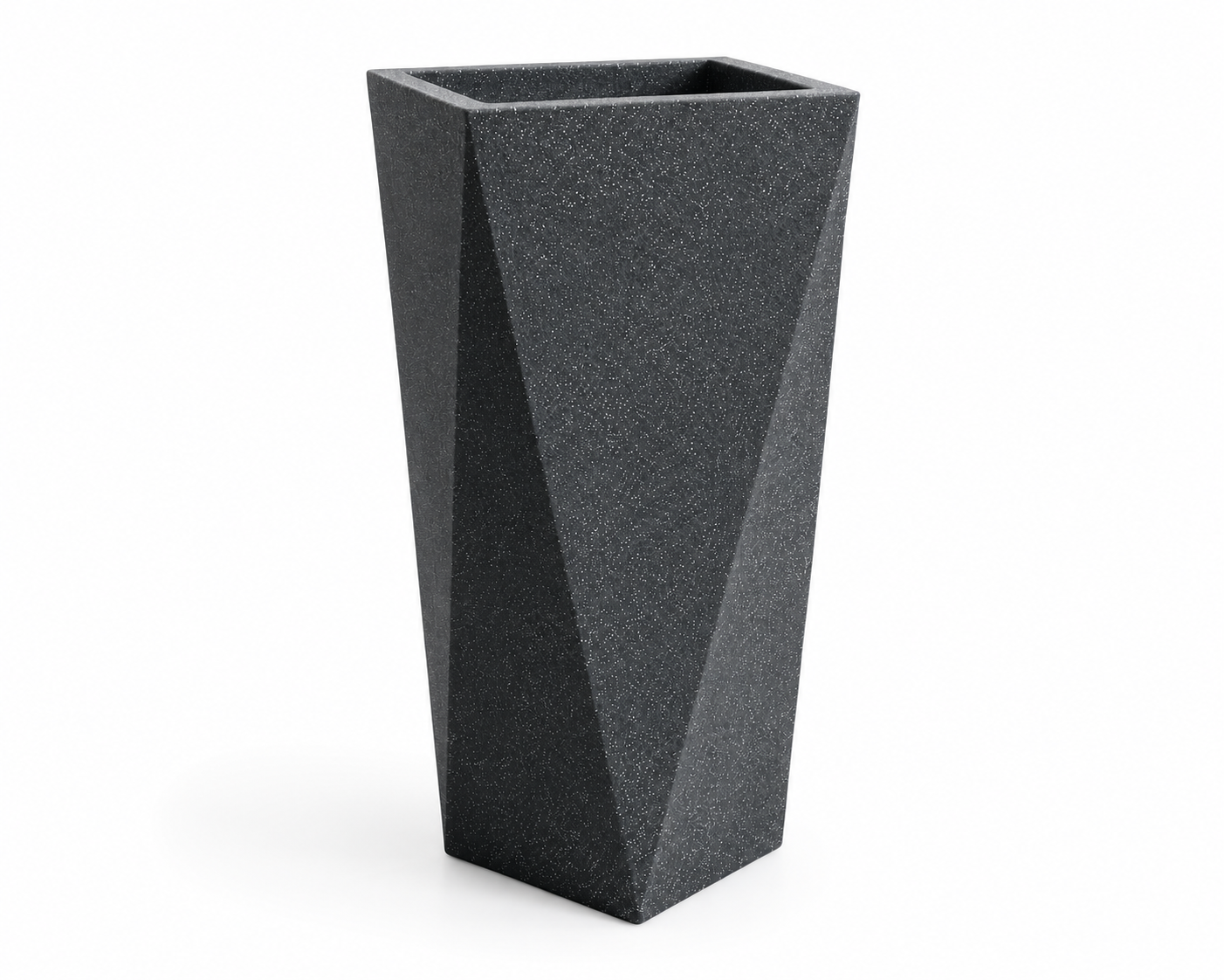 Tall Square Tower FRP Planter