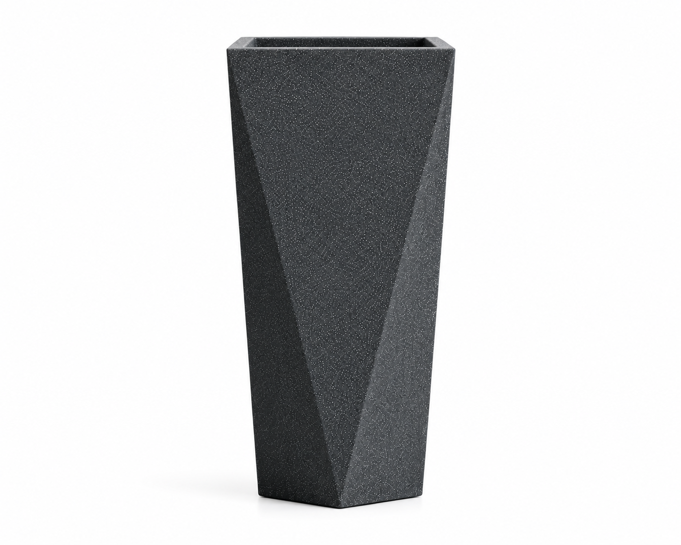 Tall Square Tower FRP Planter