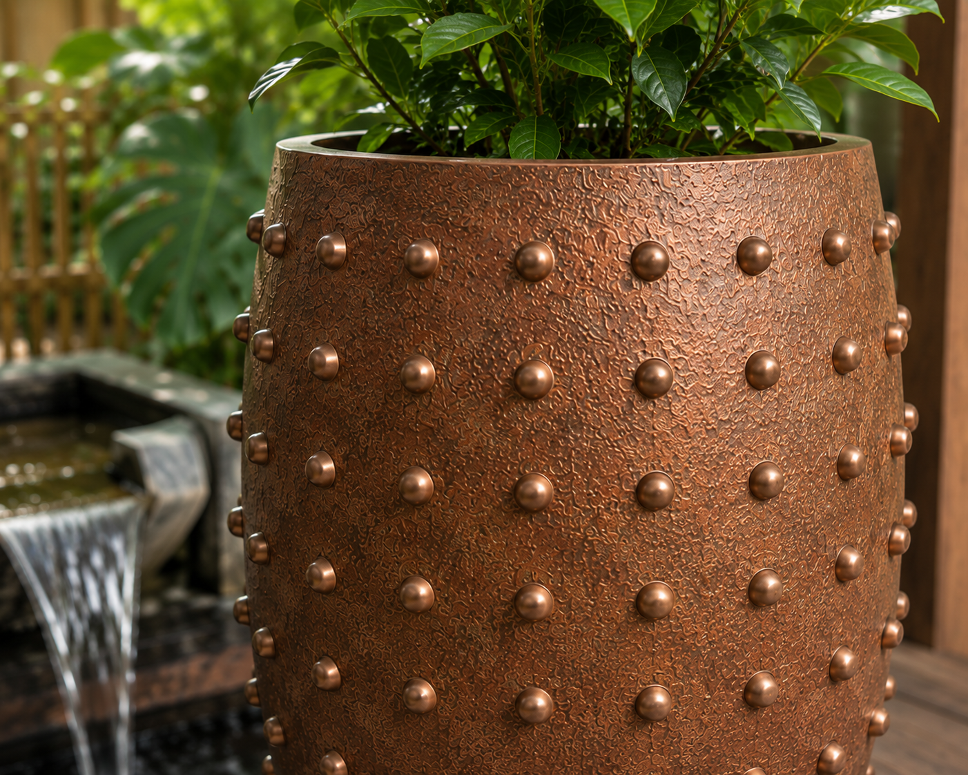 Round Statement FRP Planter