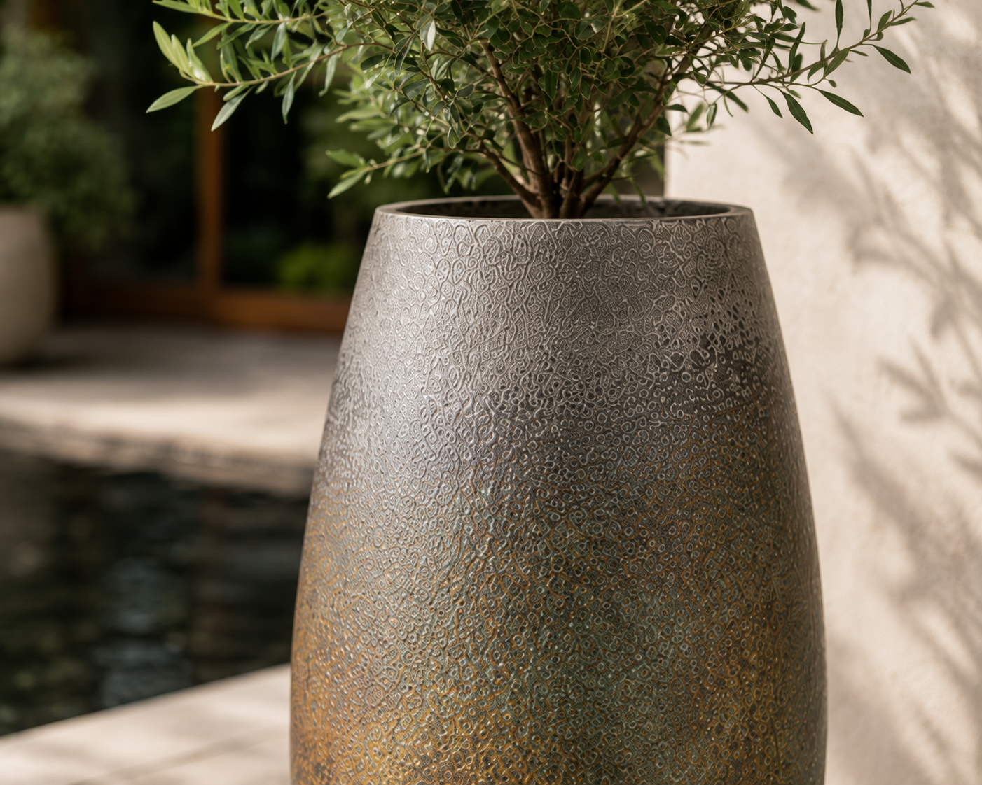 Round Pot FRP Planter